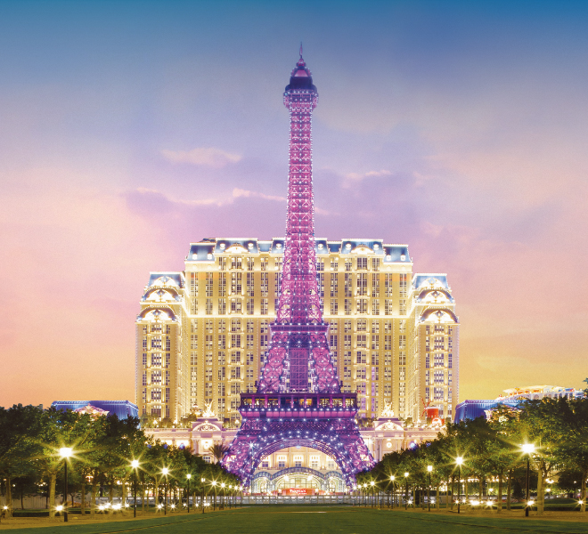 Luxury Landmark Hotel In Macau Macau Hotel The Parisian Macao