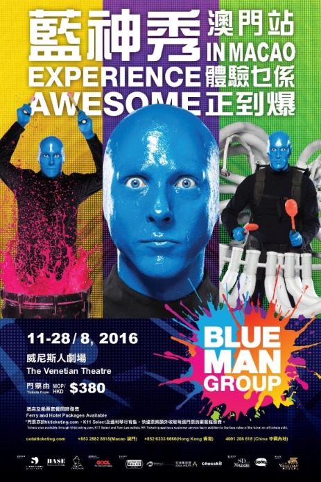 Blue Man Group in Macao