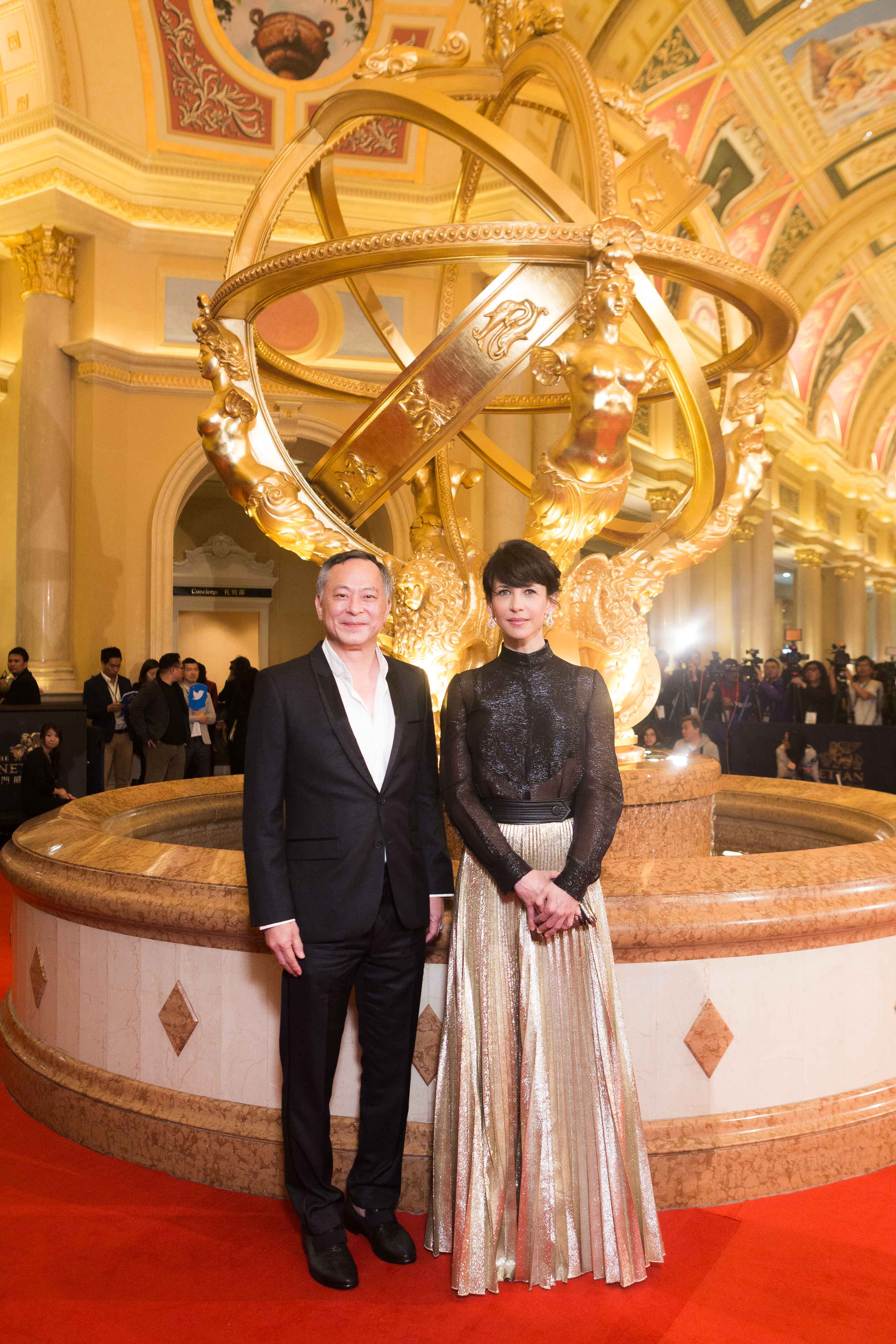 Johnnie To and Sophie Marceau