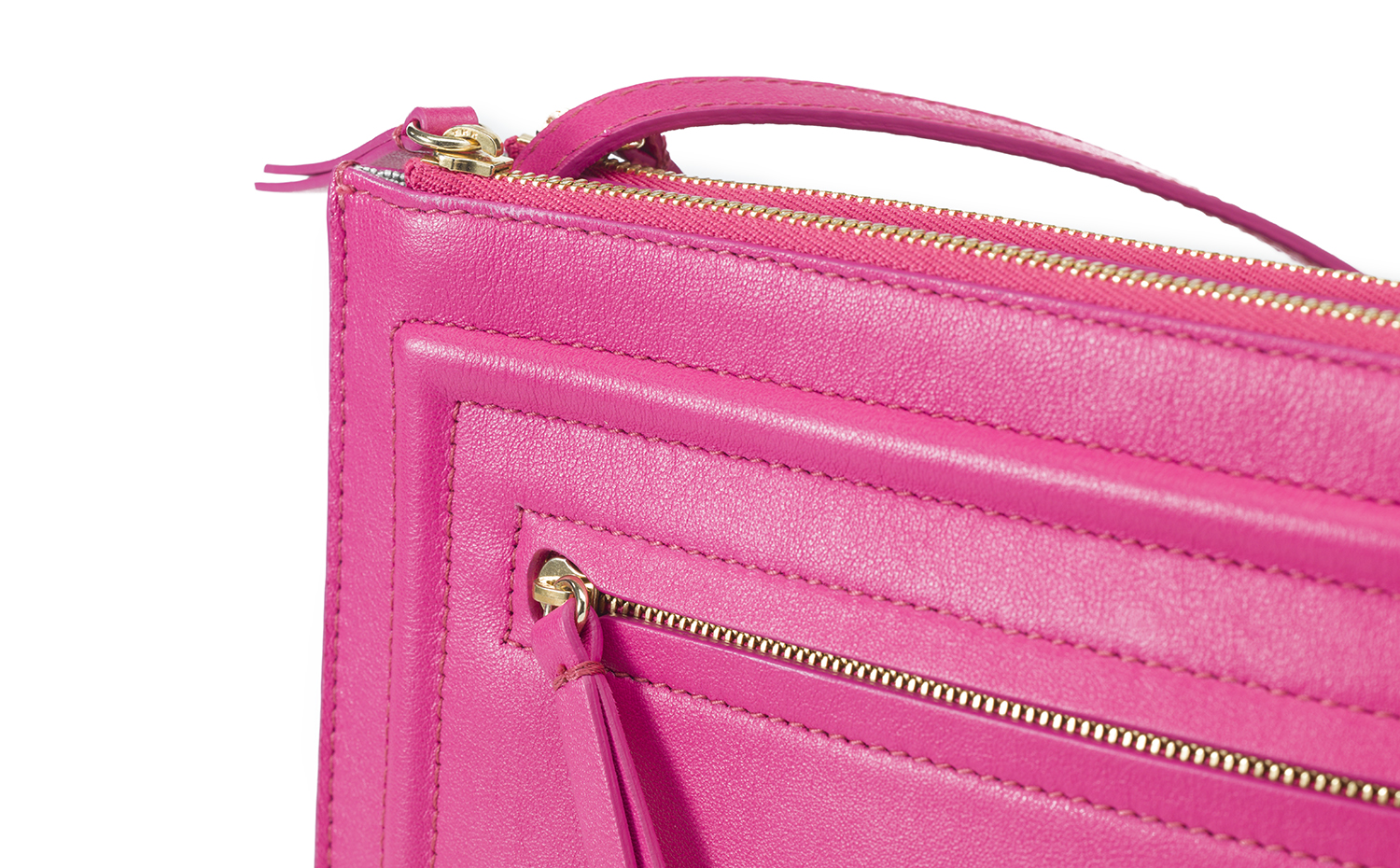FURLA ALICE leather crossbody bag Pink