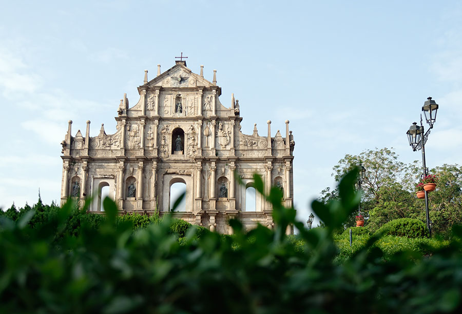 the Ruins of the Cathedral of Saint Paul