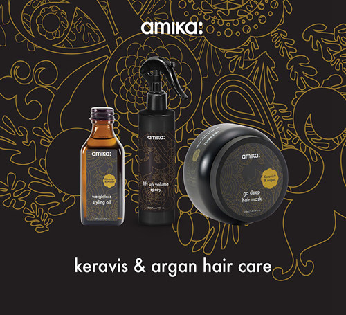 Keravis & Argan Hair care