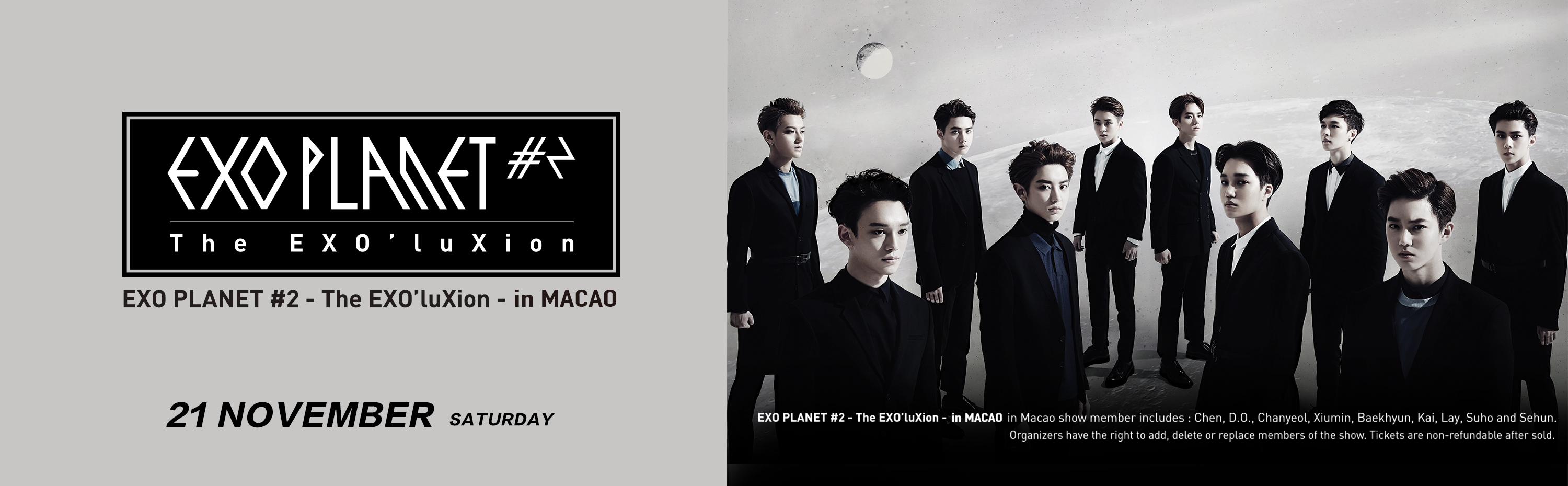 EXO PLANET #2 - The EXO'luXion - in MACAO 