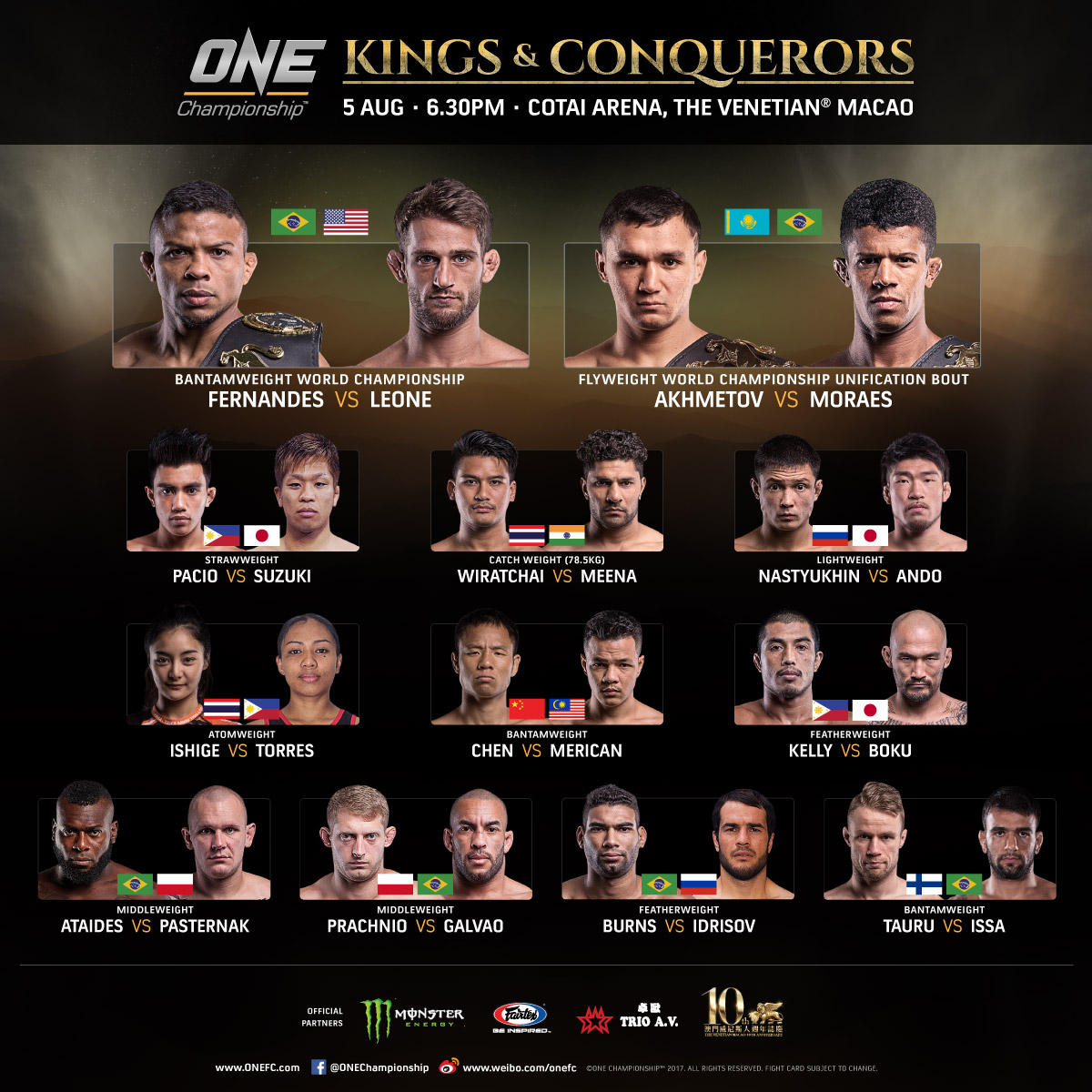 Fight Card