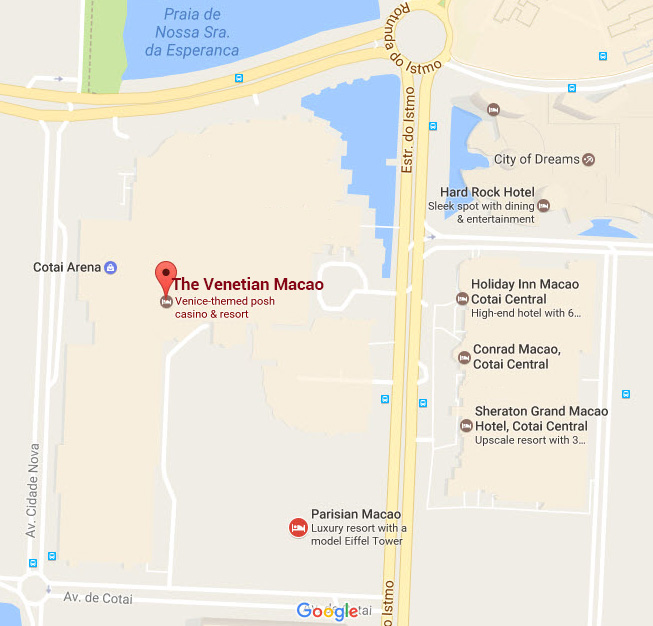 How to get to The Venetian Macao