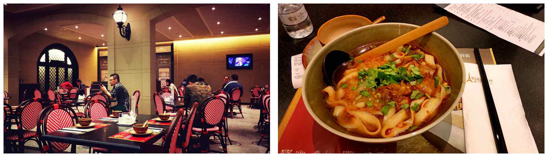 Parisian dining Parisian dining
