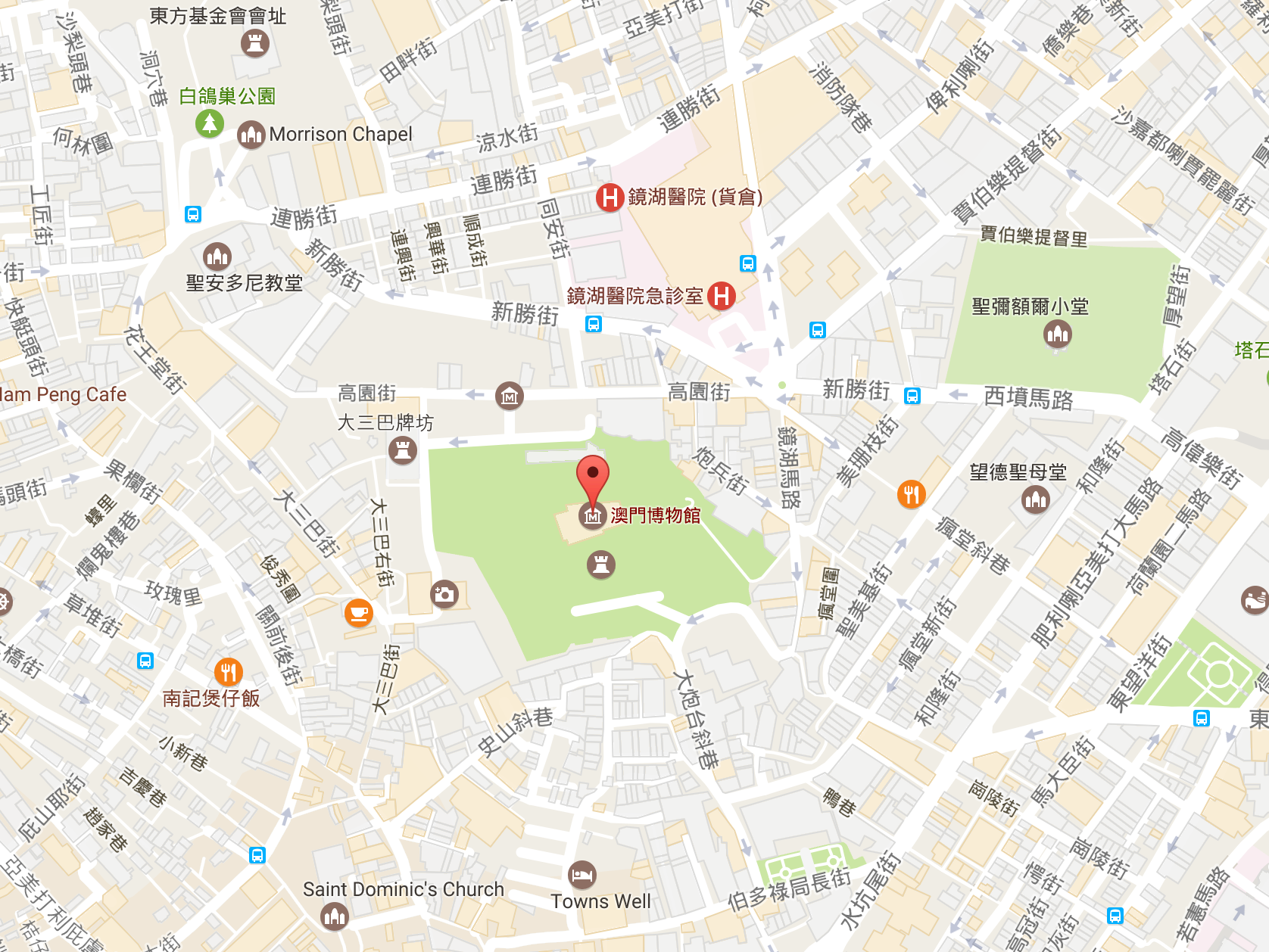 澳門博物館前地112號(大炮台)