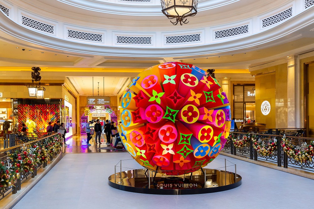 Sands Shoppes Macao and Louis Vuitton Unveil Exclusive Christmas Festive Decorations | THE ...