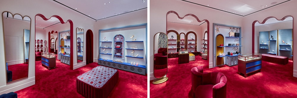 Christian Louboutin Opens The First Boutique in Macau Inspired by His Cosy Apartment in Paris