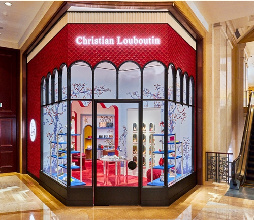 Christian Louboutin Opens The First Boutique in Macau Inspired by His Cosy Apartment in Paris