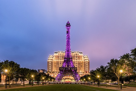 Eiffel Tower. at The Parisian Macao
